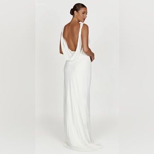 Meshki Amanza Maxi Dress With Cowl Back - Size XS, never worn but hemmed